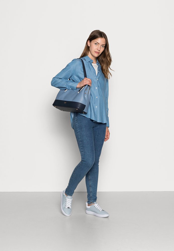 Chemisier Anna Field Button down Bleu Femme | NVS-3195805